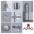 Durable Bathroom Toilet Cubicle Hardware Accessories